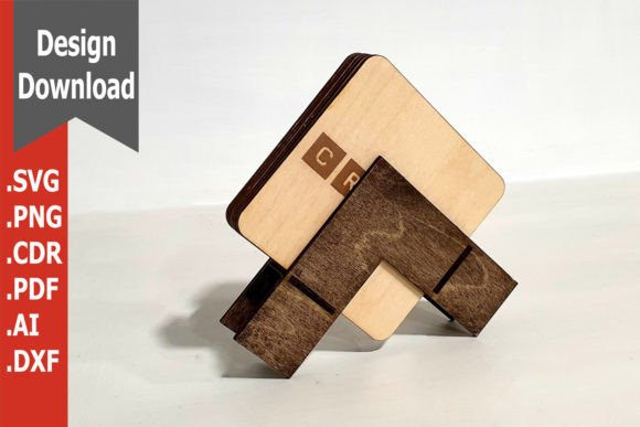 Coaster Stand Without Coaster: Laser Cutting Stands