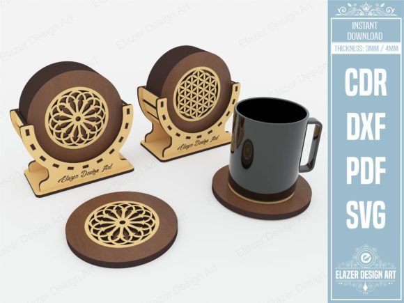 Decorative Boxed Coasters: Laser Cutting Stands Review
