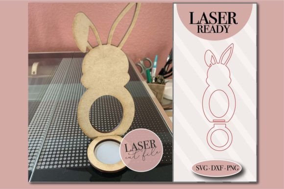 Easter Bunny Egg Holder Laser Svg: A Designer's Review