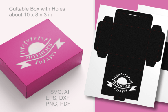Happy Mother s Day Rectangular Favor Box: Laser Cutting Review
