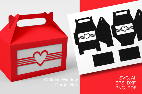 Window with Heart N Stripes Gable Box Review